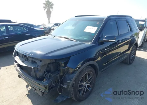 2018 Ford Explorer Sport from USA, damaged, VIN 1FM5K8GT3JGC00650